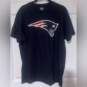 Men's '47 New England Patriots Navy Blue Tee